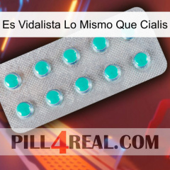 Is Vidalista The Same As Cialis 28